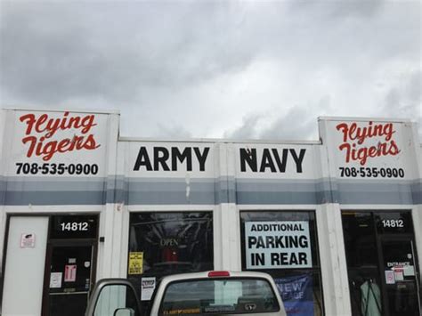 flying tigers army navy surplus oak forest il